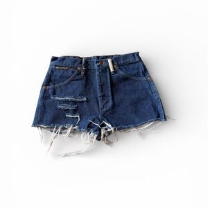 Upcycled‎ wrangler jean shorts